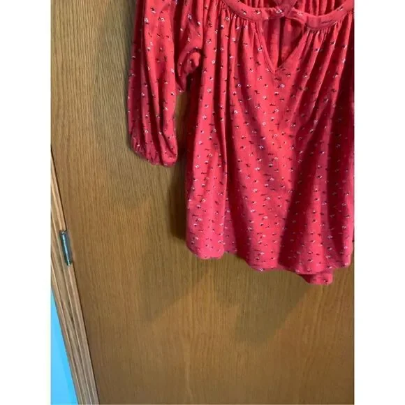 Lucky brand off of shoulder shirt - Picture 4 of 5